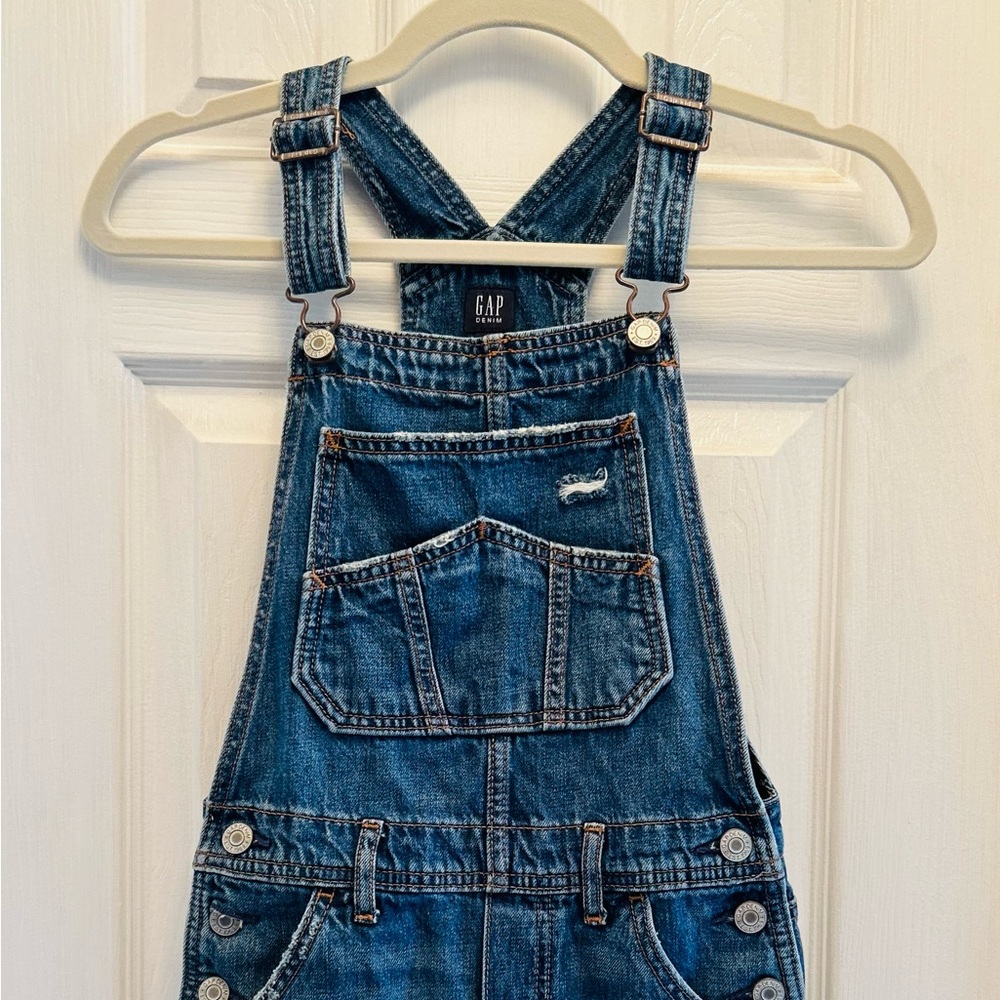 Gap Denim Short Overalls